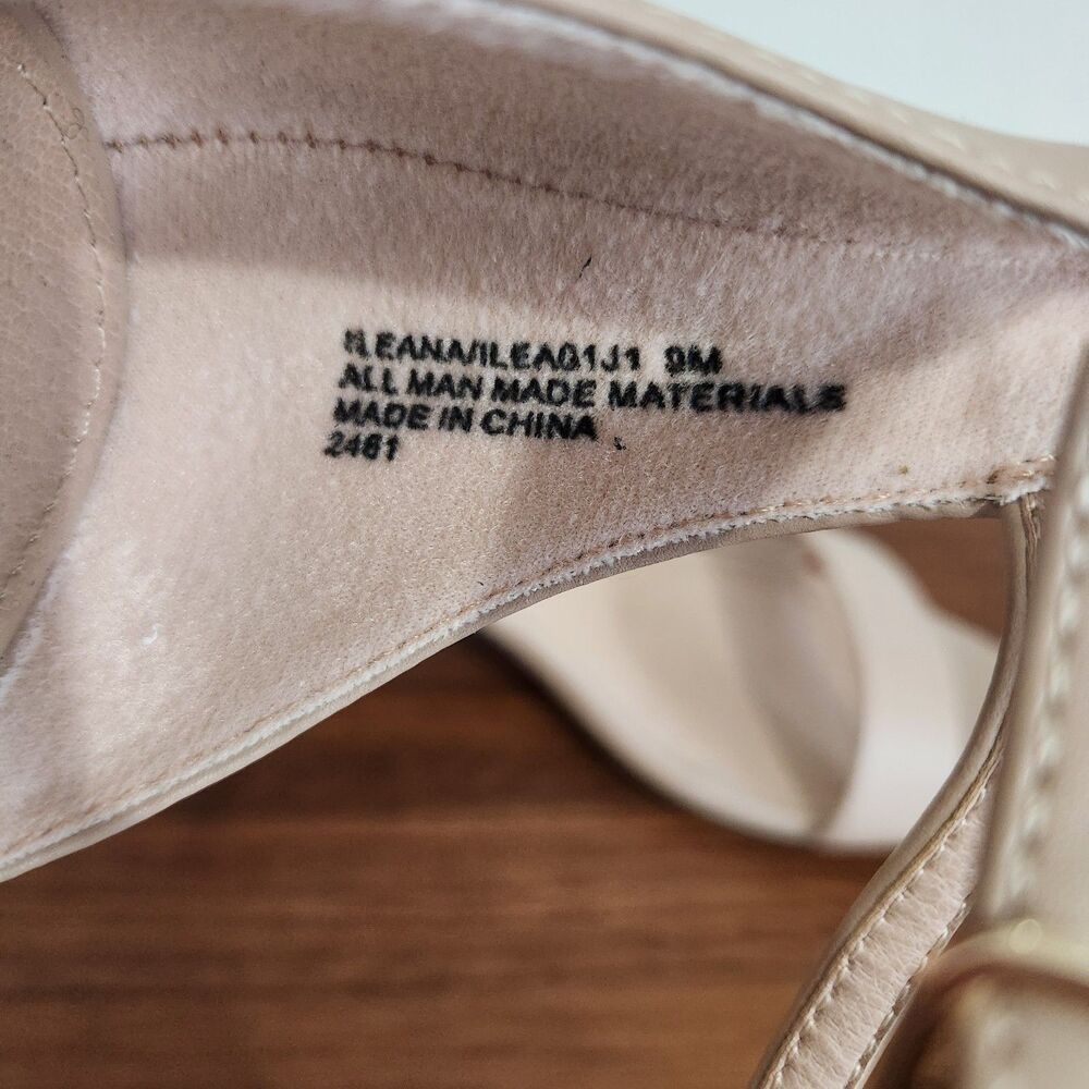 Madden Girl Womens Ileana Comfort Dress Heels Light Taupe Size 9 Prom Wedding - Picture 8 of 10